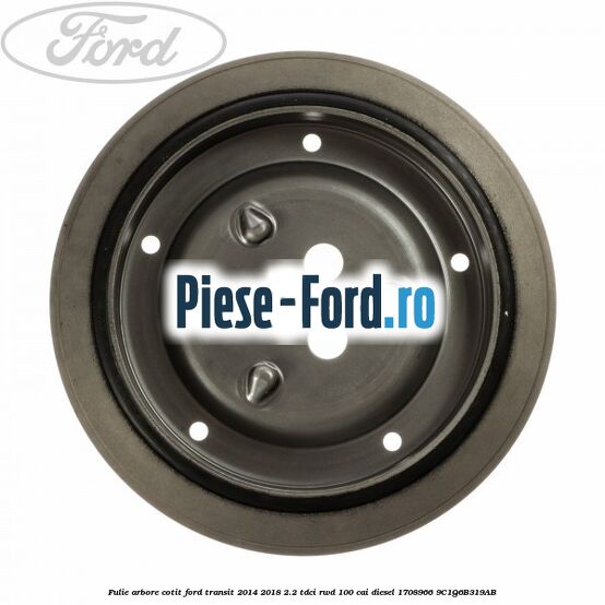 Fulie arbore cotit Ford Transit 2014-2018 2.2 TDCi RWD 100 cai diesel