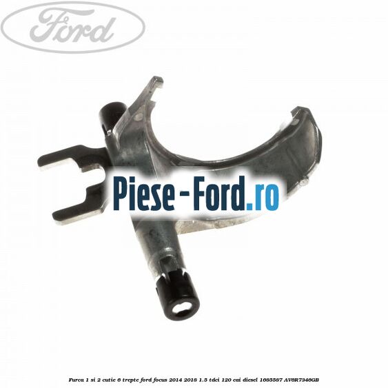 Consola timonerie, fara ornament cromat Ford Focus 2014-2018 1.5 TDCi 120 cai diesel