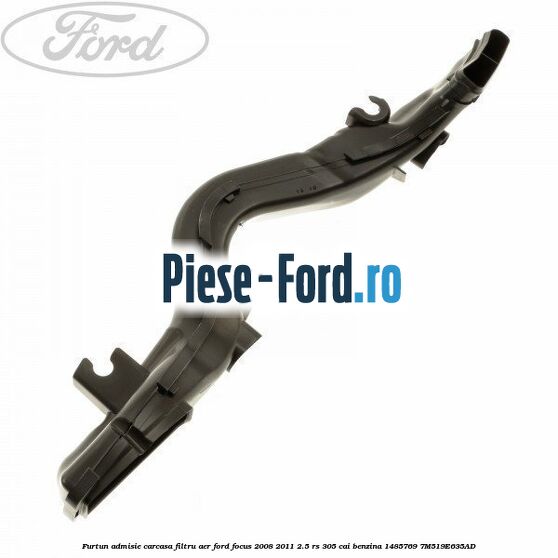 Carcasa filtru de aer complet model rotund Ford Focus 2008-2011 2.5 RS 305 cai benzina