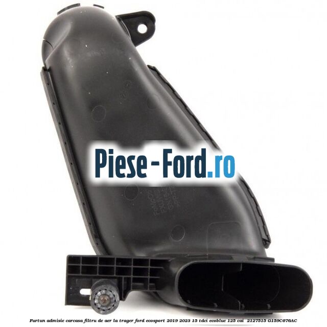 Furtun admisie carcasa filtru de aer la trager Ford EcoSport 2019-2023 1.5 TDCi EcoBlue 125 cai #0AB2881008