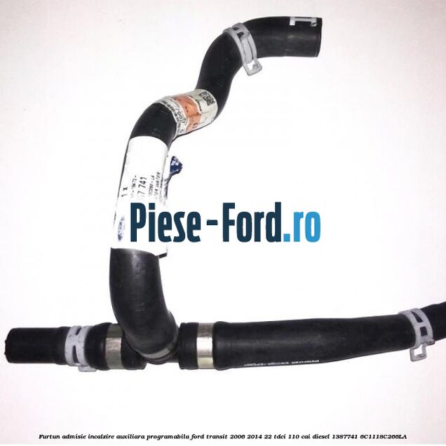Furtun admisie incalzire auxiliara programabila Ford Transit 2006-2014 2.2 TDCi 110 cai #76B808DA2D