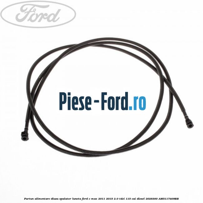 Furtun alimentare diuza spalator luneta Ford C-Max 2011-2015 2.0 TDCi 115 cai diesel