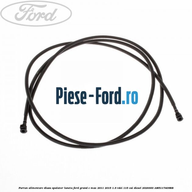 Furtun alimentare diuza spalator luneta Ford Grand C-Max 2011-2015 1.6 TDCi 115 cai diesel