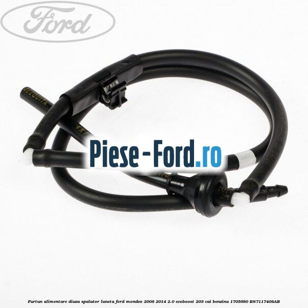 Furtun alimentare diuza spalator luneta Ford Mondeo 2008-2014 2.0 EcoBoost 203 cai benzina