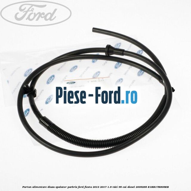 Furtun alimentare diuza spalator parbriz Ford Fiesta 2013-2017 1.6 TDCi 95 cai diesel