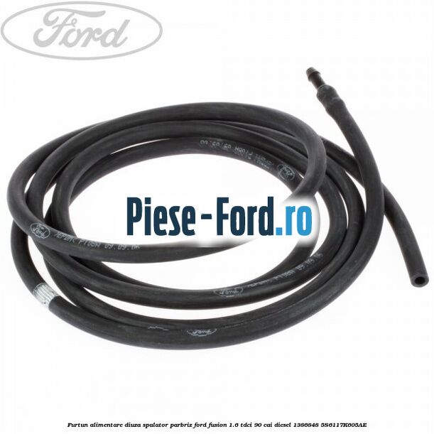 Furtun alimentare diuza spalator luneta Ford Fusion 1.6 TDCi 90 cai diesel
