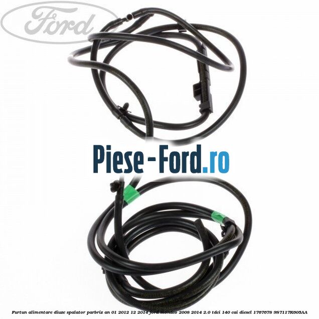 Furtun alimentare diuze spalator parbriz an 01/2012-12/2014 Ford Mondeo 2008-2014 2.0 TDCi 140 cai diesel #480FB81A1B