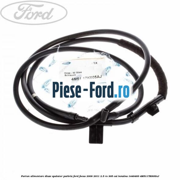 Furtun alimentare diuze spalator luneta Ford Focus 2008-2011 2.5 RS 305 cai benzina