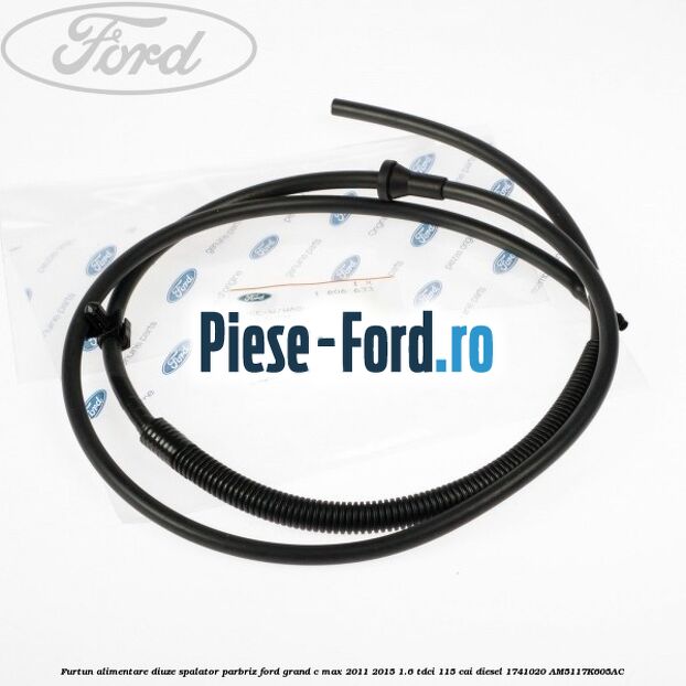 Furtun alimentare diuze spalator parbriz Ford Grand C-Max 2011-2015 1.6 TDCi 115 cai diesel