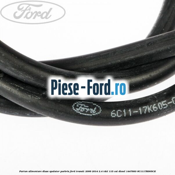 Furtun alimentare diuze spalator parbriz Ford Transit 2006-2014 2.4 TDCi 115 cai #289FB2A551 Furtun alimentare diuze spalator parbriz Ford Transit 2006-2014 2.4 TDCi 115 cai diesel #289FB2A551