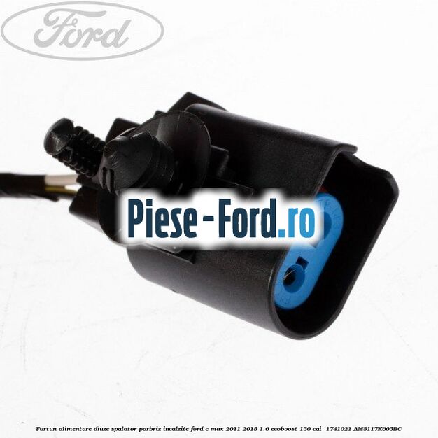 Furtun alimentare diuze spalator parbriz incalzite Ford C-Max 2011-2015 1.6 EcoBoost 150 cai  #D5EF6EDFEB