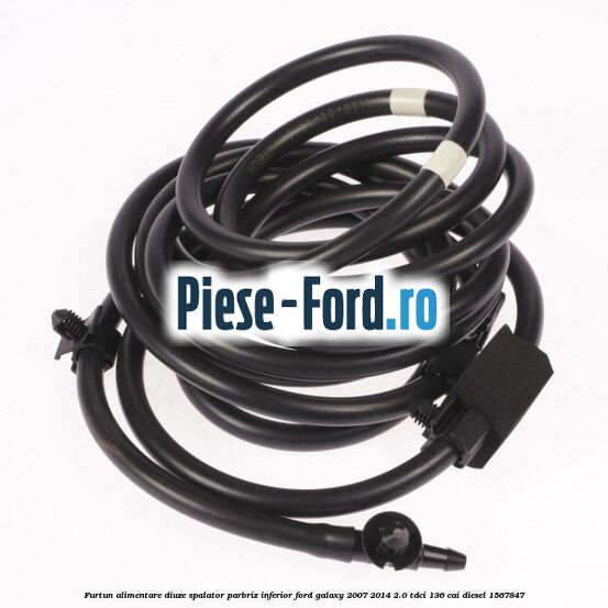 Furtun alimentare diuze spalator parbriz, inferior Ford Galaxy 2007-2014 2.0 TDCi 136 cai #F7ACE6DBF9