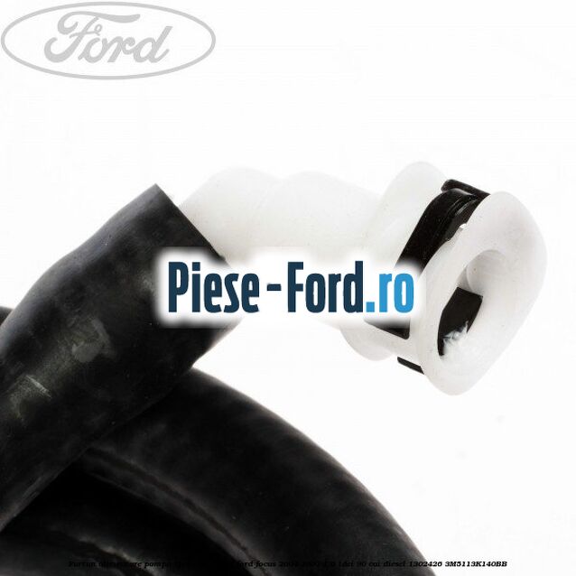 Furtun alimentare pompa spalator faruri Ford Focus 2004-2007 1.6 TDCi 90 cai diesel #E874A430BA
