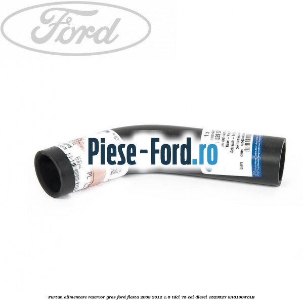 Element insonorizant portbagaj interior VAN Ford Fiesta 2008-2012 1.6 TDCi 75 cai diesel