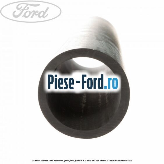 Extensie stanga panou bord culoare ebony Ford Fusion 1.6 TDCi 90 cai diesel