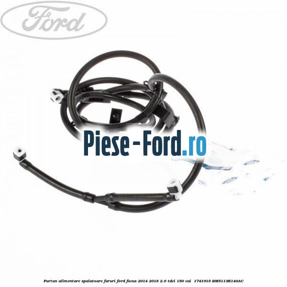 Furtun alimentare spalatoare faruri Ford Focus 2014-2018 2.0 TDCi 150 cai  #675D4610E7