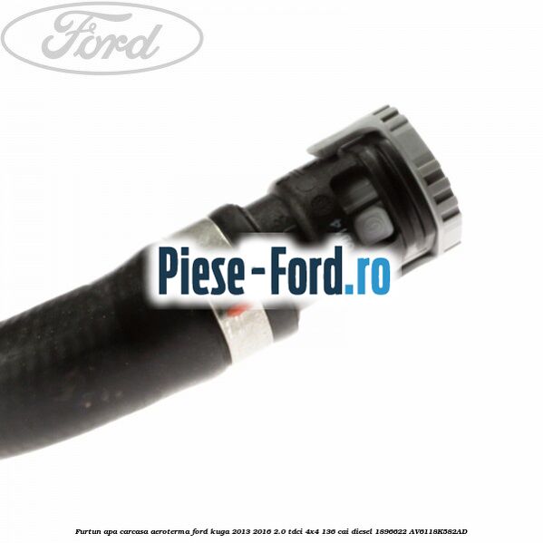 Furtun apa carcasa aeroterma Ford Kuga 2013-2016 2.0 TDCi 4x4 136 cai diesel #3D504AD073