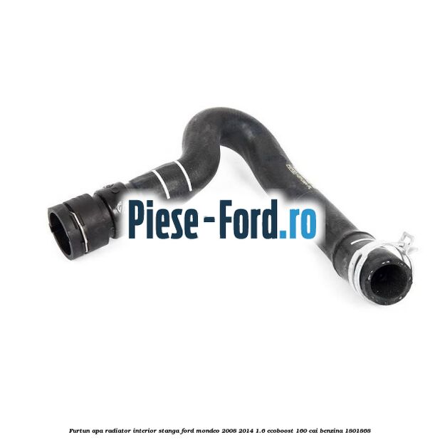 Furtun apa radiator interior stanga Ford Mondeo 2008-2014 1.6 EcoBoost 160 cai benzina #0F786E9BA7