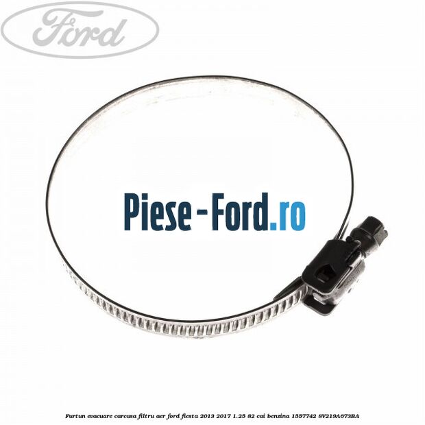 Furtun evacuare carcasa filtru aer Ford Fiesta 2013-2017 1.25 82 cai benzina