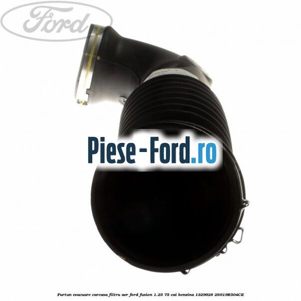 Furtun evacuare carcasa filtru aer Ford Fusion 1.25 75 cai benzina #1A6BFD4DDD