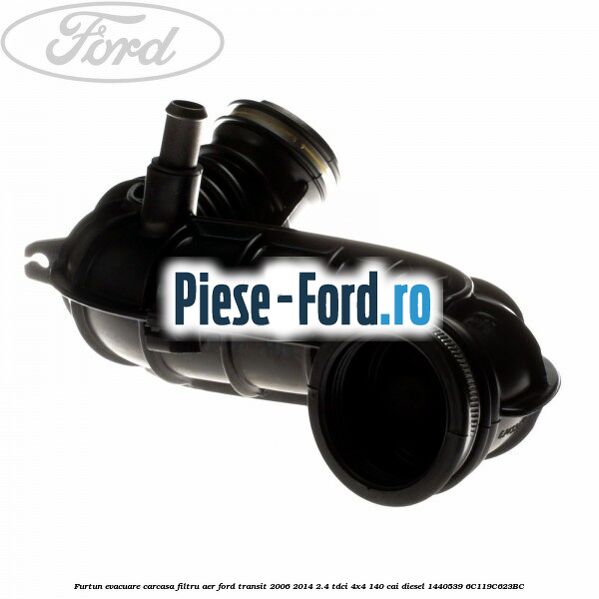 Furtun evacuare carcasa filtru aer Ford Transit 2006-2014 2.4 TDCi 4x4 140 cai diesel #782176BBCD