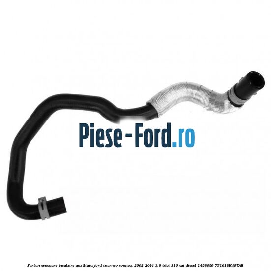 Furtun aeroterma lung pana in anul 06/2006 Ford Tourneo Connect 2002-2014 1.8 TDCi 110 cai diesel