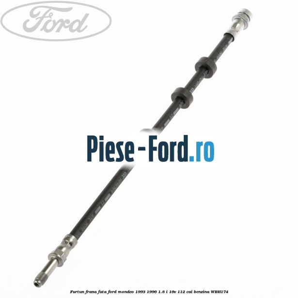 Conector conducta frana Ford Mondeo 1993-1996 1.8 i 16V 112 cai benzina