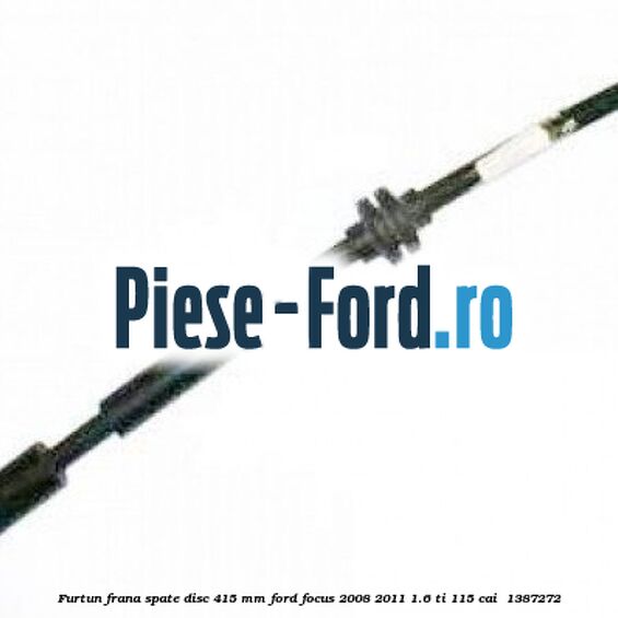 Furtun frana spate disc 415 mm Ford Focus 2008-2011 1.6 Ti 115 cai  #F88A6DAAAC
