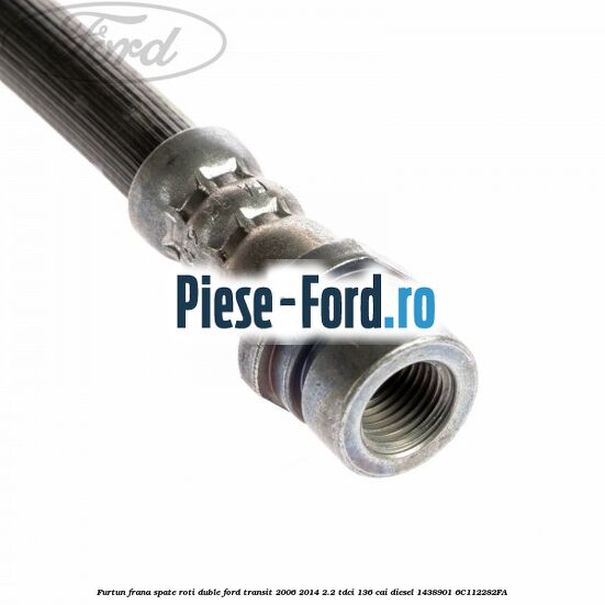 Furtun frana spate roti duble Ford Transit 2006-2014 2.2 TDCi 136 cai diesel #D0753EA4A2