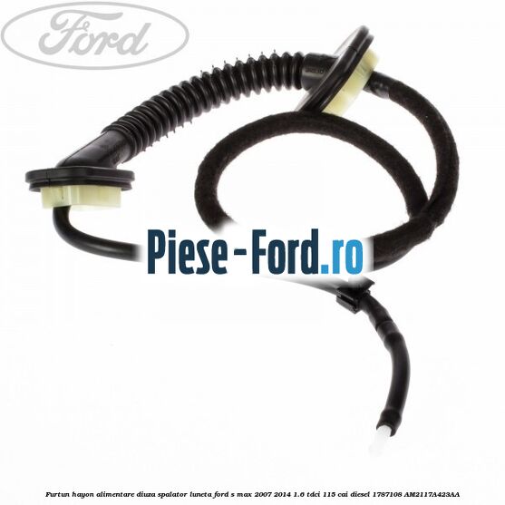 Furtun hayon alimentare diuza spalator luneta Ford S-Max 2007-2014 1.6 TDCi 115 cai diesel