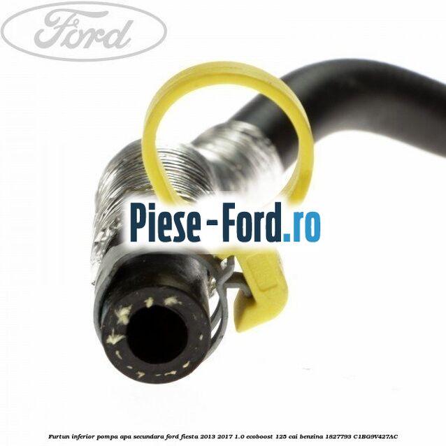 Furtun inferior pompa apa secundara Ford Fiesta 2013-2017 1.0 EcoBoost 125 cai benzina