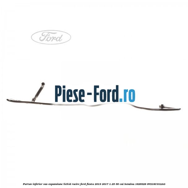 Furtun inferior vas expansiune lichid racire Ford Fiesta 2013-2017 1.25 60 cai benzina #FDB179D43F