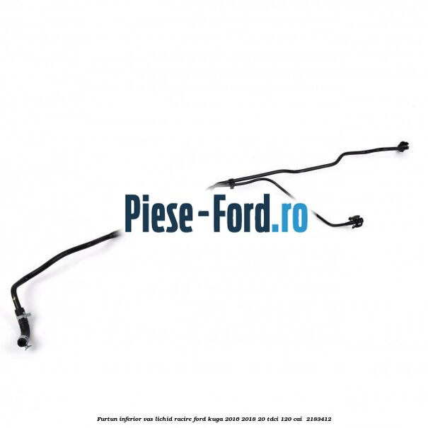 Furtun inferior vas lichid racire Ford Kuga 2016-2018 2.0 TDCi 120 cai #1D57499BED