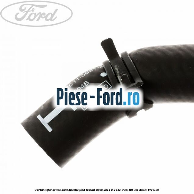 Furtun inferior vas servodirectie Ford Transit 2006-2014 2.2 TDCi RWD 125 cai diesel #C7035393A9