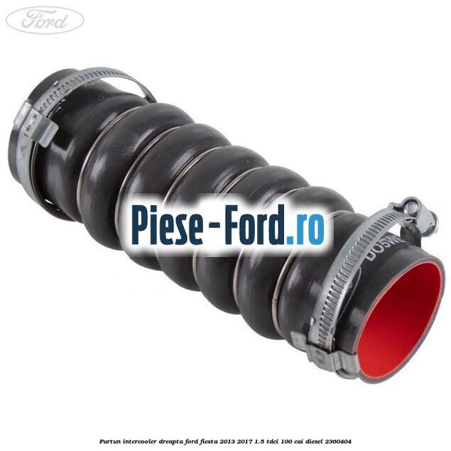 Furtun intercooler dreapta Ford Fiesta 2013-2017 1.5 TDCi 100 cai diesel #BD947D23EB