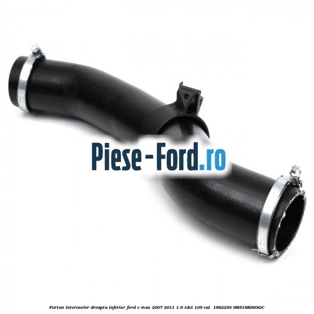 Furtun intercooler dreapta inferior Ford C-Max 2007-2011 1.6 TDCi 109 cai  #127BA03C45