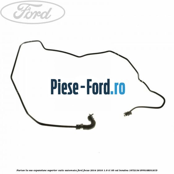 Furtun la vas expansiune, superior cutie automata Ford Focus 2014-2018 1.6 Ti 85 cai benzina