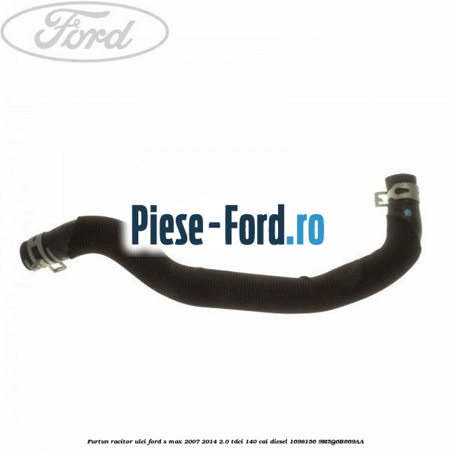 Brida prindere furtun racitor ulei Ford S-Max 2007-2014 2.0 TDCi 140 cai diesel