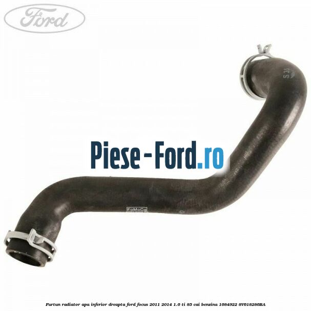 Furtun la vas expansiune, superior cutie automata Ford Focus 2011-2014 1.6 Ti 85 cai benzina