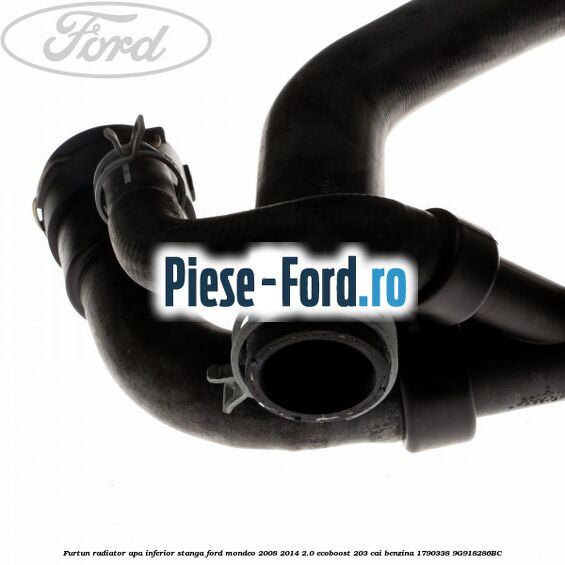 Furtun radiator apa inferior, stanga Ford Mondeo 2008-2014 2.0 EcoBoost 203 cai benzina #1998BF97BD