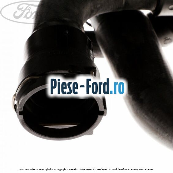 Furtun radiator apa inferior, stanga Ford Mondeo 2008-2014 2.0 EcoBoost 203 cai benzina #1998BF97BD