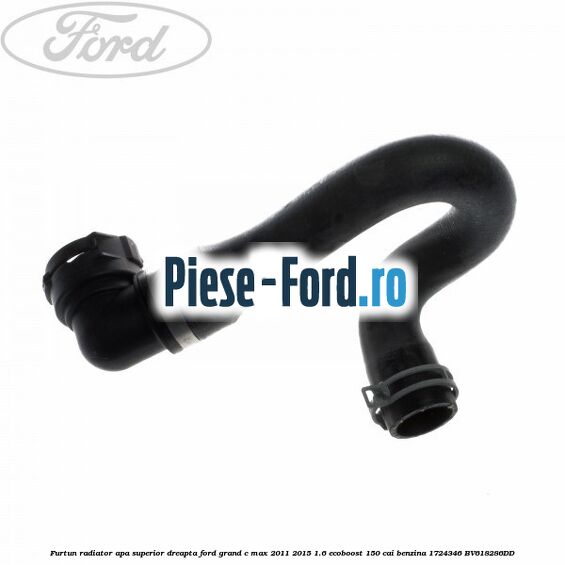 Furtun radiator apa inferior, stanga Ford Grand C-Max 2011-2015 1.6 EcoBoost 150 cai benzina