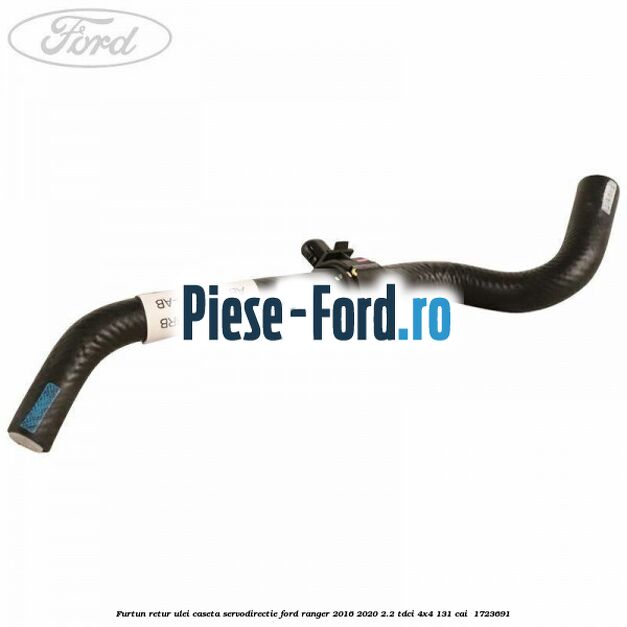 Furtun retur ulei caseta servodirectie Ford Ranger 2016-2020 2.2 TDCi 4x4 131 cai  #76D21A353D