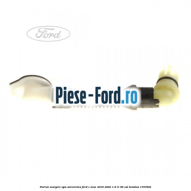 Furtun scurgere apa aeroterma Ford C-Max 2016-2020 1.6 Ti 85 cai benzina #8D6A6DB536