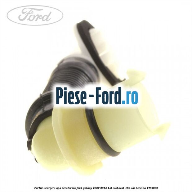 Furtun scurgere apa aeroterma Ford Galaxy 2007-2014 1.6 EcoBoost 160 cai benzina #7BD5ED62B4