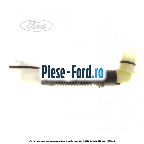 Furtun scurgere apa aeroterma Ford Grand C-Max 2011-2015 2.0 TDCi 115 cai #A2E2473EAF