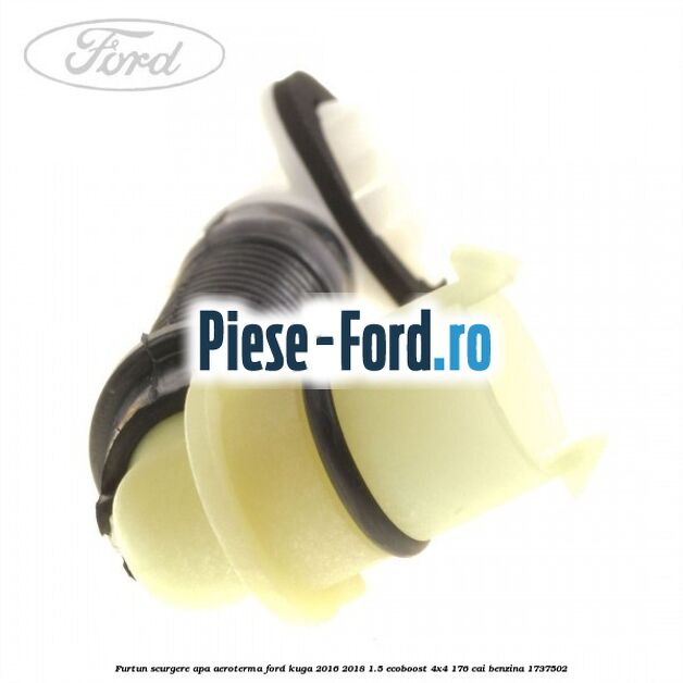 Furtun scurgere apa aeroterma Ford Kuga 2016-2018 1.5 EcoBoost 4x4 176 cai benzina #1451430822