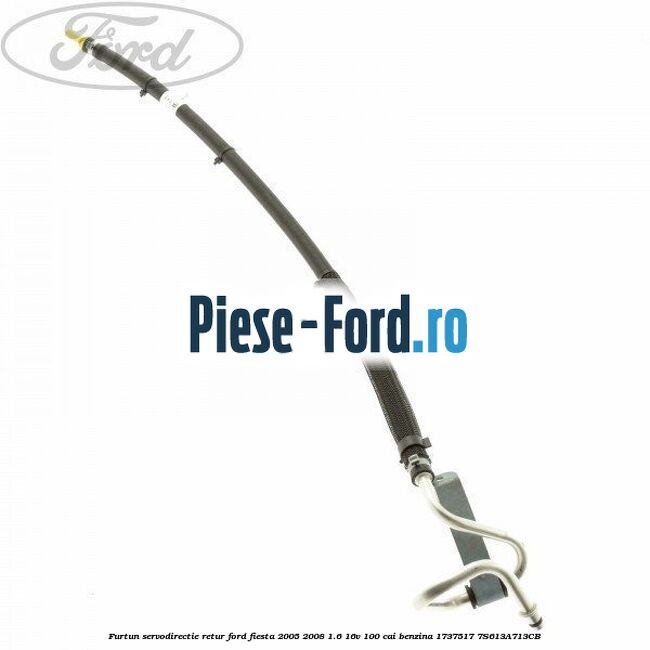 Furtun servodirectie retur Ford Fiesta 2005-2008 1.6 16V 100 cai benzina #6DA5EA9EF7