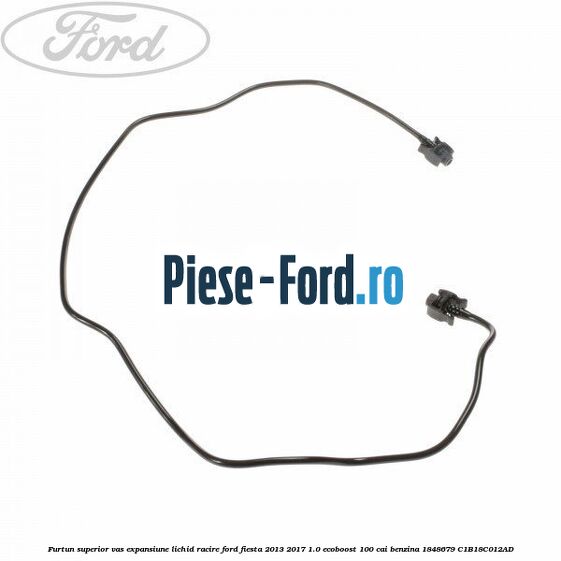 Buson vas expansiune negru Ford Fiesta 2013-2017 1.0 EcoBoost 100 cai benzina