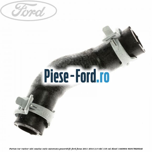 Furtun tur racitor ulei cauciuc, cutie automata PowerShift Ford Focus 2011-2014 2.0 TDCi 115 cai diesel